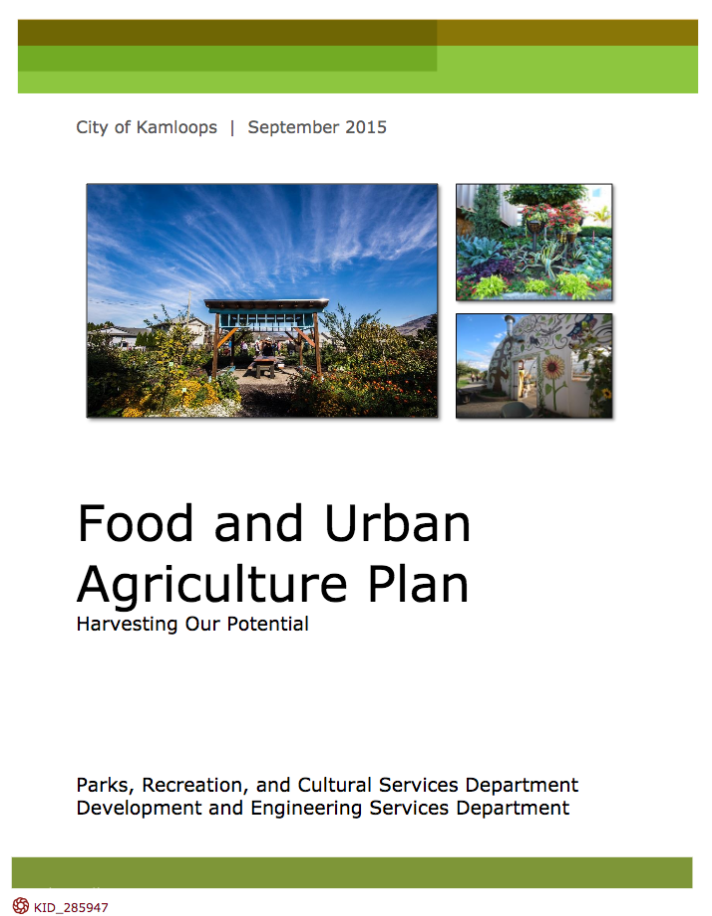 City of Kamloops Food and Urban Agriculture Plan